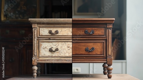 Before & After: Antique Chest of Drawers Restoration