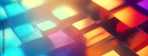 abstract background with colorful lights