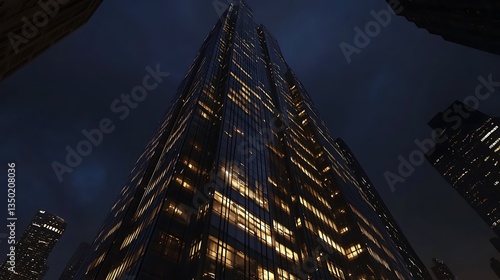 Elegant sunset view of a manor with gardens and fountains high resolution picture