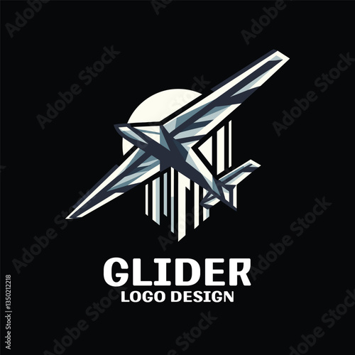 Glider Vector Logo Design