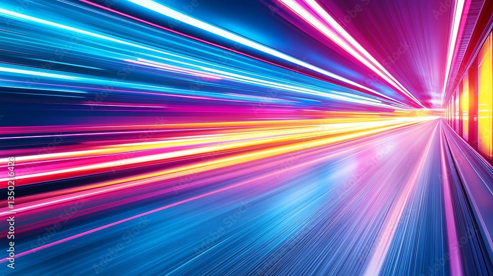 Abstract speed light streaks, vibrant colors. Abstract speed light streaks, vibrant colors.