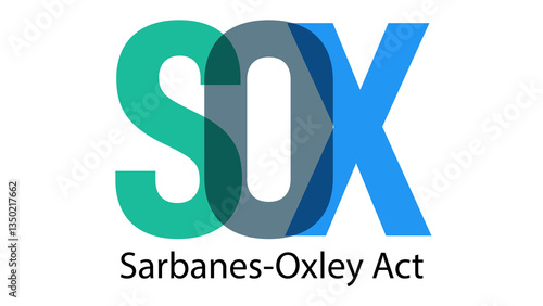 Sarbanes-Oxley Act and SOX compliance policy on table