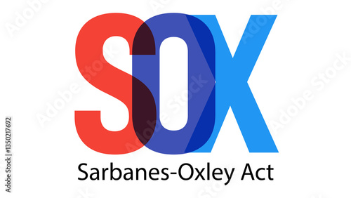 Sarbanes-Oxley Act and SOX compliance policy on table