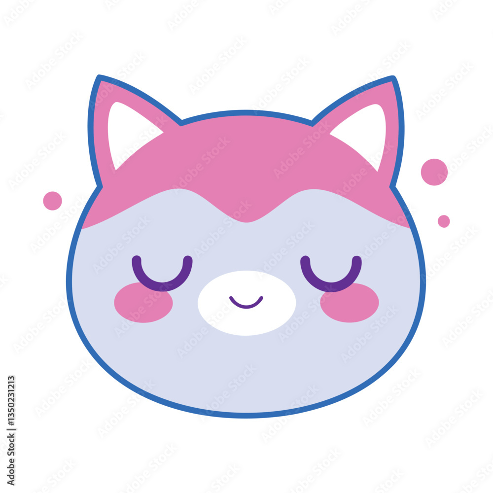 Cute and Cozy Sleep Mask Vector Illustration Cute and Cozy Sleep Mask Vector Illustration
