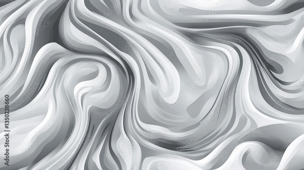 Dynamic seamless grayscale texture with subtle organic swirls, structured line formations, fluid abstract details Dynamic seamless grayscale texture with subtle organic swirls, structured line formations, fluid abstract details
