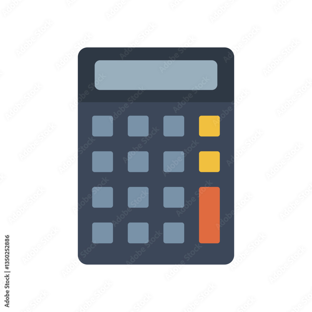 calculator icon flat design calculator icon flat design