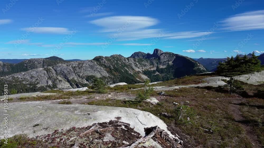 Mountaintop Vista in British Columbia: A Breathtaking View of Nature's Beauty Mountaintop Vista in British Columbia: A Breathtaking View of Nature's Beauty