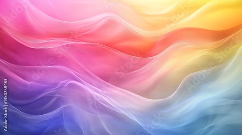Wallpaper Mural Colorful Abstract Wave Background. (3) Torontodigital.ca