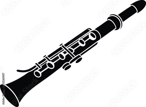 clarinet vector icon.eps
