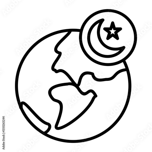 ramadan icon vector illustration concept