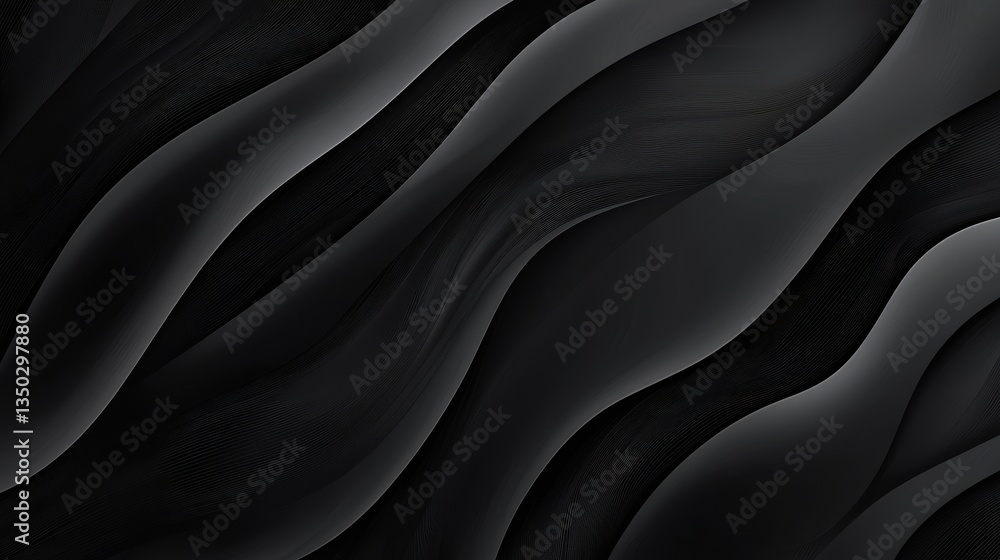 Obraz premium Abstract Black Vector Background