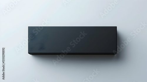 Wallpaper Mural Black box on white background; product mockup Torontodigital.ca