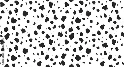 Dalmatian Spot Pattern Background for Fashion and Design