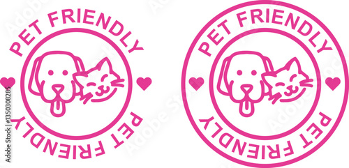 Pet friendly labels for pet friendly things