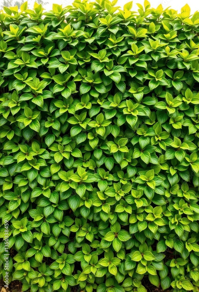 Vibrant green leafy wall, natural texture background, branch, biophilic design, fresh Vibrant green leafy wall, natural texture background, branch, biophilic design, fresh