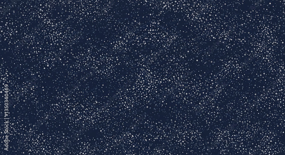 Obraz premium Dark Blue Background with Scattered White Dots Texture