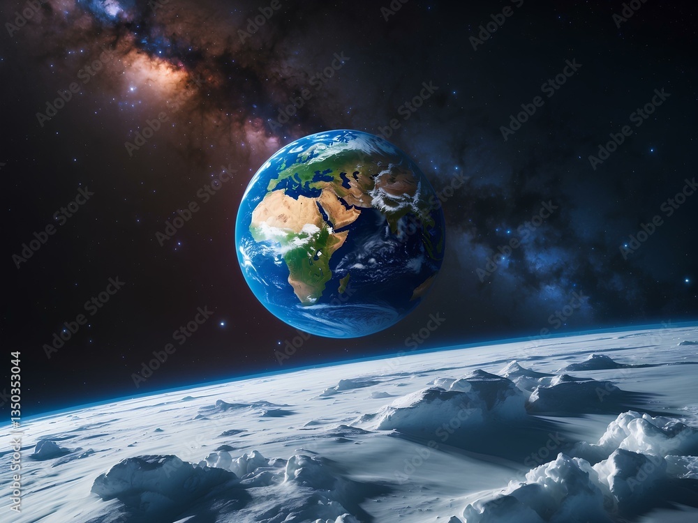 An Ultra-Realistic 8K Masterpiece: Earth’s Surface Revealed in Stunning Detail Against a Cosmic Backdrop, Blending Cinematic Drama and Sharp Precision in a Breathtaking Celestial View An Ultra-Realistic 8K Masterpiece: Earth’s Surface Revealed in Stunning Detail Against a Cosmic Backdrop, Blending Cinematic Drama and Sharp Precision in a Breathtaking Celestial View