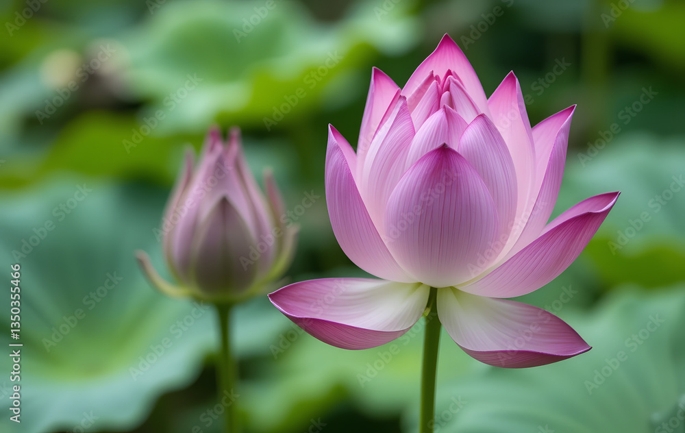 Real Pressed pink and purple lotus flowers blossom petal plant. Real Pressed pink and purple lotus flowers blossom petal plant.