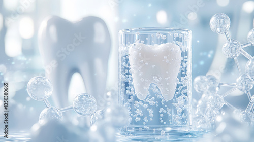 Wallpaper Mural Dental Health Concept Illustration Torontodigital.ca