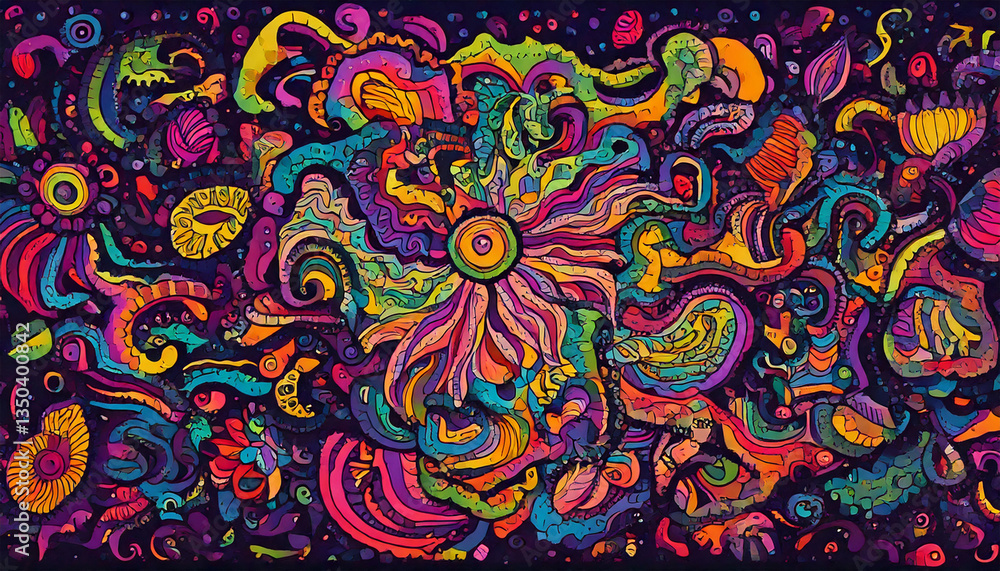 abstract seamless pattern