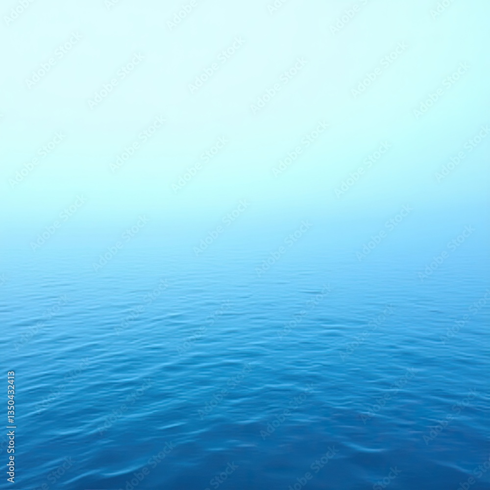 Obraz premium blue water surface