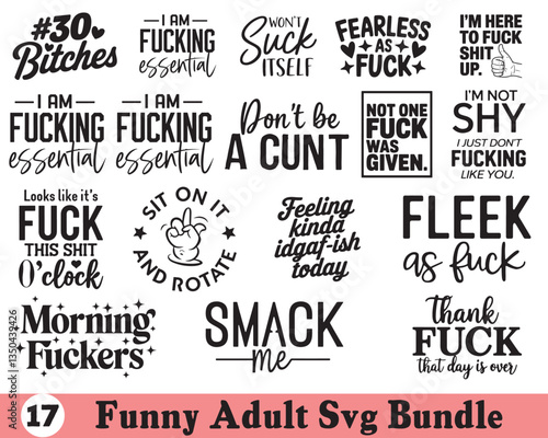 Funny Adult Svg Bundle