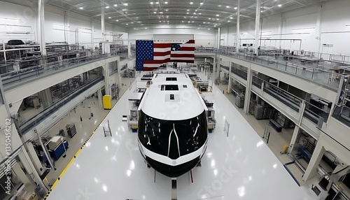 Spacecraft Assembly in American Factory.