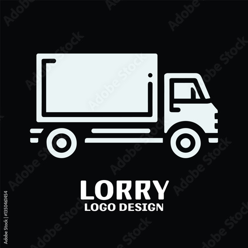 Lorry Vector Logo Design