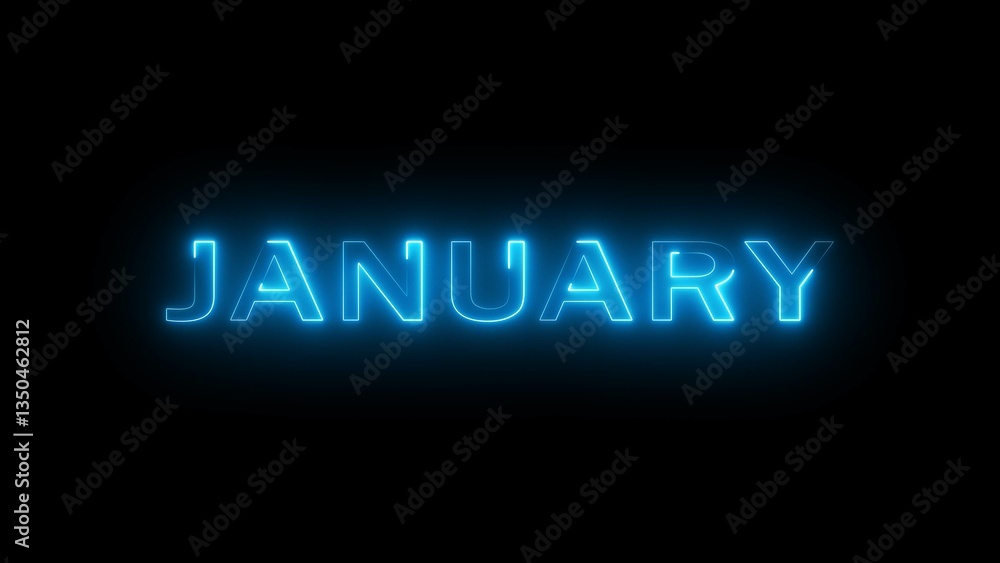 Glowing Neon Text. Neon Alphabet Illustration. Glowing Neon Text. Neon Alphabet Illustration.