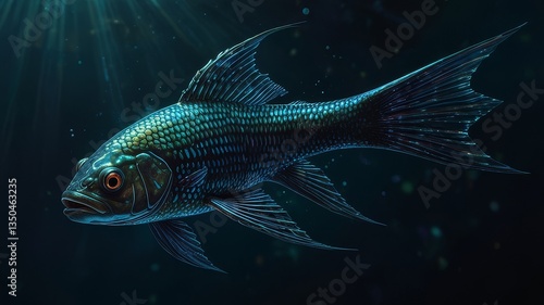 fish in the water