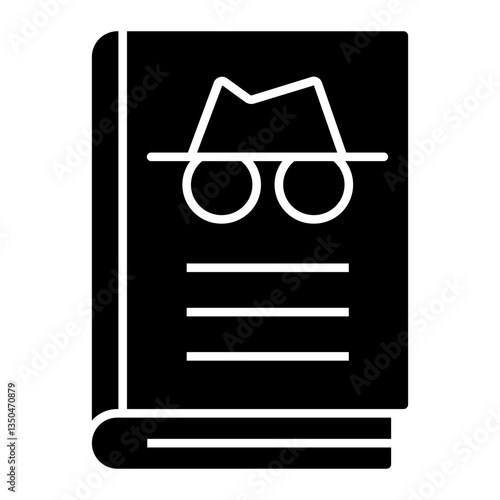 detective story Solid icon