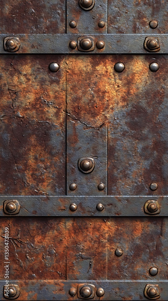 Rusted Metal Door Panel Texture Rusted Metal Door Panel Texture