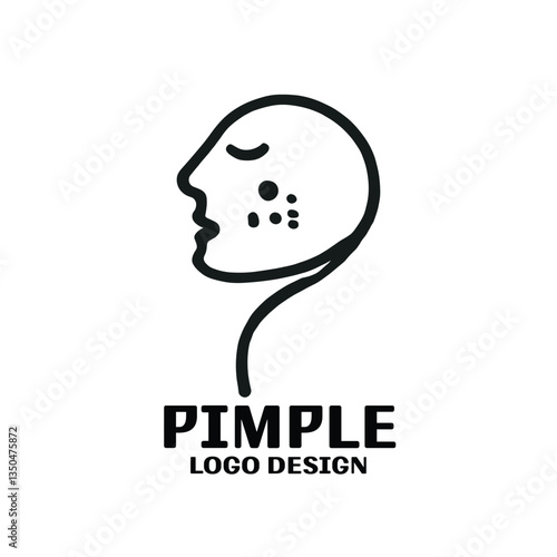 Pimple Vector Logo Design
