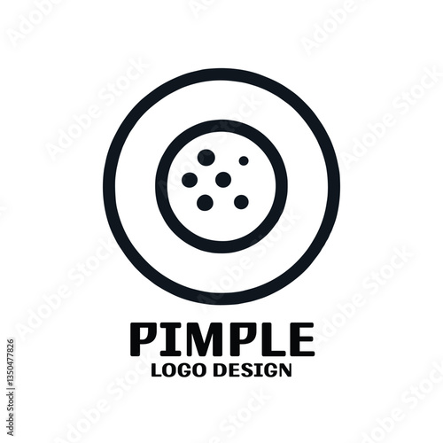 Pimple Vector Logo Design