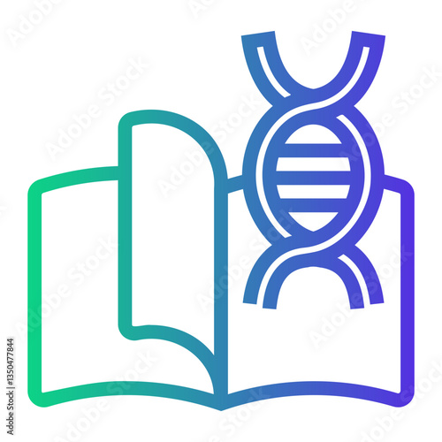 biological Line Gradient Icon