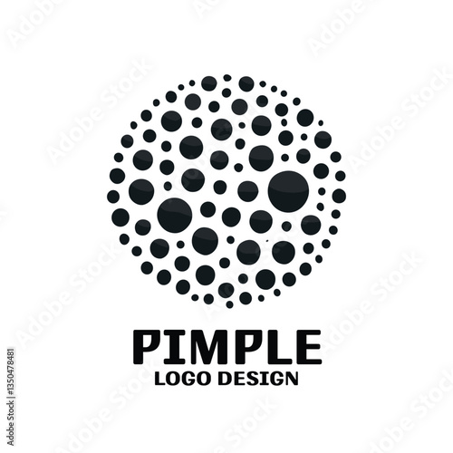 Pimple Vector Logo Design