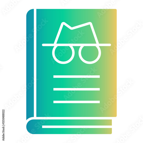 detective story Gradient icon