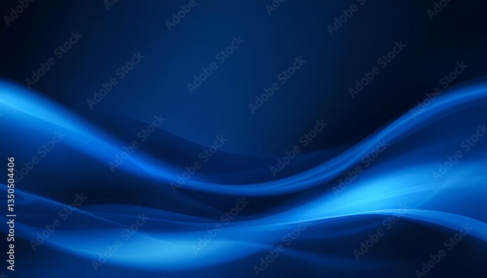 Abstract blue background with flowing waves and gradient shades creating a dynamic composition Abstract blue background with flowing waves and gradient shades creating a dynamic composition