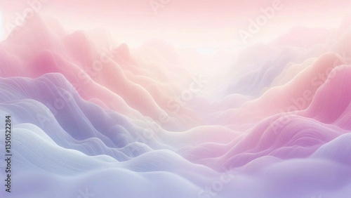 Soft Pastel Gradient Abstract Background