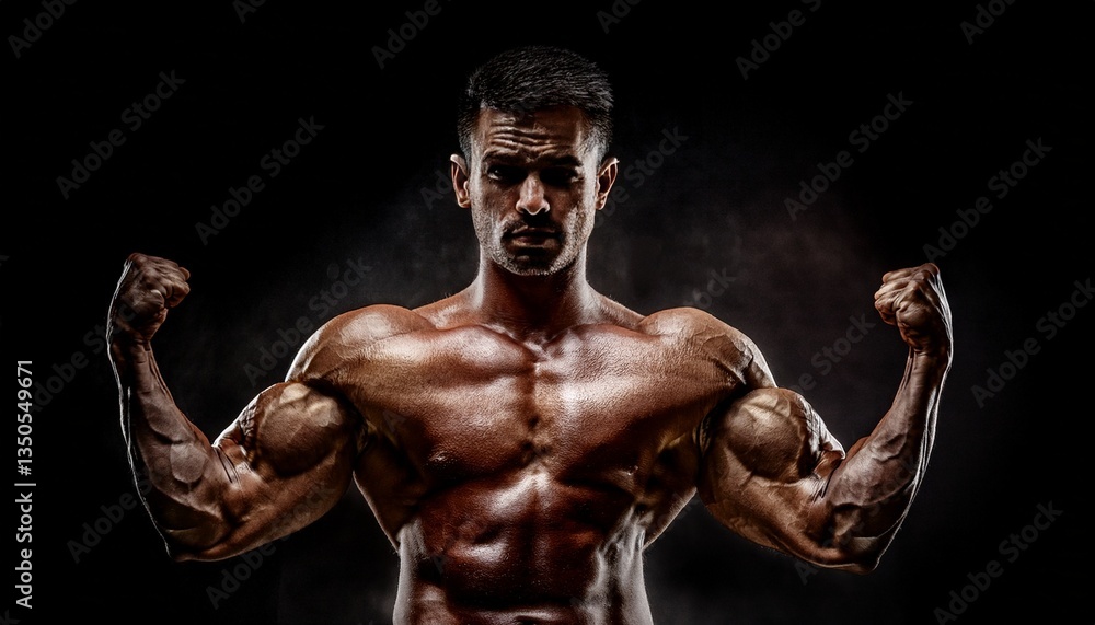 Obraz premium Feel the pride in achieving physical goals.