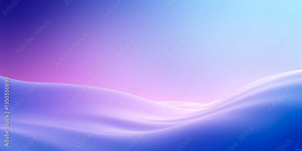 Fototapeta premium Seamless Abstract Wave Background Featuring a Smooth Gradient Transition, Blending Soft Colors for a Sleek and Elegant Visual Effect