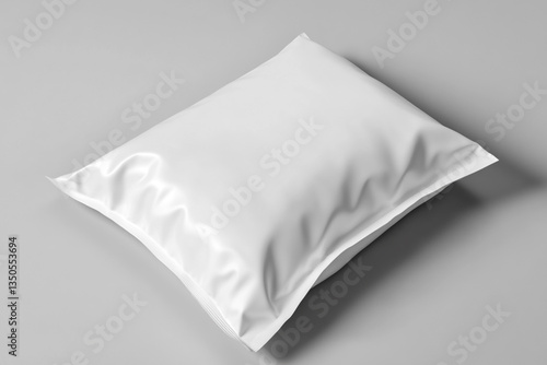 Wallpaper Mural "Blank White Pillow Mockup – Realistic Soft Cushion Design Template" Torontodigital.ca
