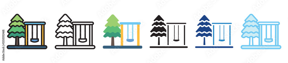 Playground multi style, mini illustration icon set. outline, flat, glyph, line color, UI, UX, app and web, digital or print. vector EPS 10 related to education, kindergarten, kids and baby. Playground multi style, mini illustration icon set. outline, flat, glyph, line color, UI, UX, app and web, digital or print. vector EPS 10 related to education, kindergarten, kids and baby.