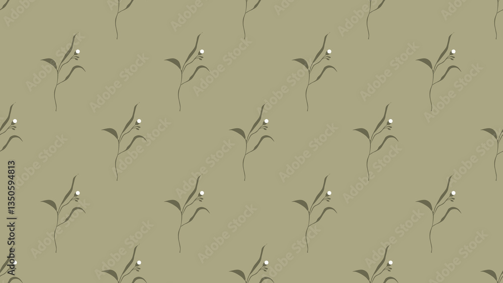 Flower and tropical leaves seamless pattern background. Flower, Tropical leaves illustration. Tropical leaves background. Perfect for fabric, textile, wallpaper, and decor Flower and tropical leaves seamless pattern background. Flower, Tropical leaves illustration. Tropical leaves background. Perfect for fabric, textile, wallpaper, and decor