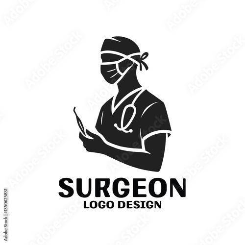 Surgeon Vector Logo Design