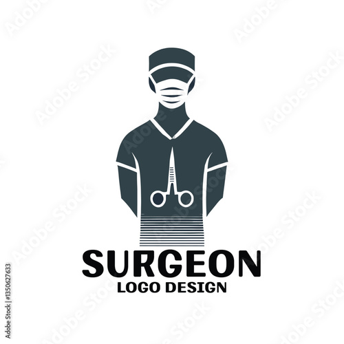 Surgeon Vector Logo Design
