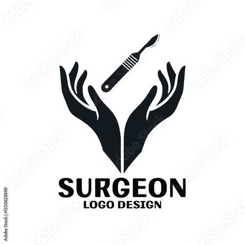 Surgeon Vector Logo Design