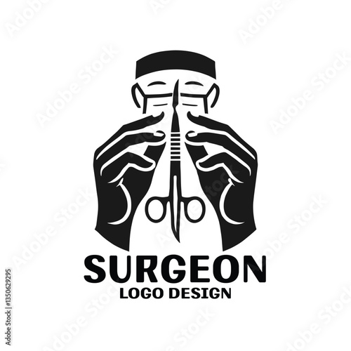 Surgeon Vector Logo Design
