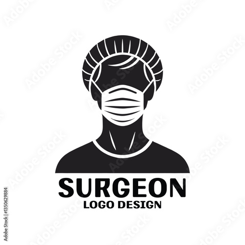 Surgeon Vector Logo Design