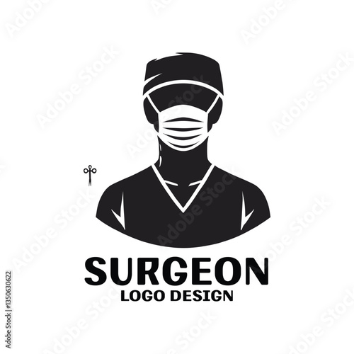 Surgeon Vector Logo Design